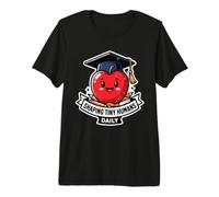 Shaping Tiny Humans, Divertida Profesora graduada de Apple School a Diario Camiseta Premium