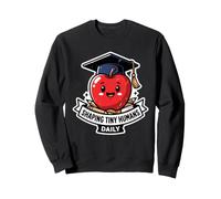 Shaping Tiny Humans, Divertida Profesora graduada de Apple School a Diario Sudadera
