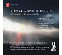 Shapira/Plane/Shaham/Rushdie/BBC National Orchestra of Wales - Shapira : Midnight Journeys