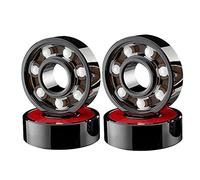 SHAPOKY 4 piezas de cerámica rodamientos de velocidad resistente al desgaste para la rueda monopatín skate