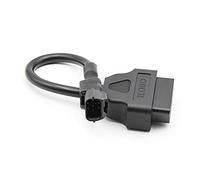 SHAPOKY Adaptadores OBD de 3 a 16 para motocicletas, OBD2, conectores de extensión de cable de diagnóstico para accesorios de motocicletas KYMCO