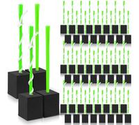 Shappy 48 tapones de base de béisbol con borla, tapón de anclaje de goma resistente con 4 herramientas de excavación para taladro de campo de béisbol, sóftbol, accesorios de equipo de mantenimiento de