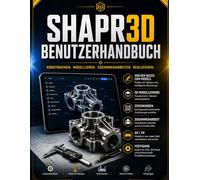 SHAPR3D BENUTZERHANDBUCH: Von der ersten Skizze bis zum fertigungsreifen Konstruktionsmodell - Eine vollständige Schritt-für-Schritt-Anleitung für ... und reale Produktionsabläufe im 3D-CAD-Design
