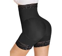 SHAPSHE Braga Faja Reductora Mujer Abdomen Invisible Vientre Plano Encaje Moldeadoras Pantalon Sin Costuras Cintura Alta Levanta Gluteos Culote Antirozaduras