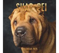 Shar-Pei Calendar 2026: 14-Month Organizer from Nov 2025 to Dec 2026 | Perfect for Home, Office, School & Family Scheduling, For Men , Women , Girls , Boys