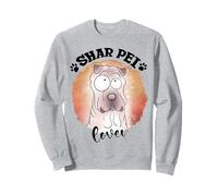 Shar Pei Dog Mom Shar Pei Dad Kawaii Doodle Shar Pei Sudadera
