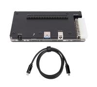 Sharainn Caja EGPU, Caja GPU Externa con Cable de 1 M, Compatible con Thunderbolt 3/4, Interfaz PCIE USB4.0 ATX de 24 Pines, Plug and Play