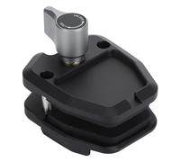 Sharainn Clip de Montaje del Parabrisas de Motocicleta para Insta360s X4 One X2 Ace Pro Bockets 3 - Soporte de Cámara de Motocicleta de Aleación de Aluminio con Rotación de 180 °
