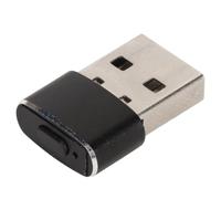 Sharainn Jiggler del Mouse, sin Simulador de Movimiento del Mouse del Controlador, Mover de Ratón USB Jiggler con 2 Modos, Mantenga la Pantalla Activa, Enchufe y Juego, Mini Agitador de (Black)