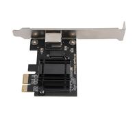 Sharainn Tarjeta de Red PCIe, Tarjeta Adaptadora de Red de Alta Velocidad de 5 Gbps, Tarjeta Ethernet PCIe X1 3.1 con Puerto RJ45 para Servidor de Escritorio Linux W10 11