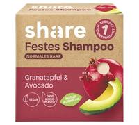 share Champú sólido de granada y Avocvado 60 g - Champú Bar para una persona necesitada - Champú para cabello sólido con valiosos aceites - Cosmética vegana natural