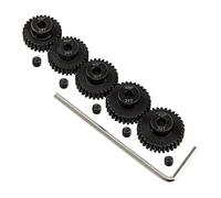 ShareGoo - Juego de engranajes de piñón de acero 48P 3,175 mm, 28T 29T 30T 31T 32T para eje de 3,175 mm para Arrma HPI Kyosho Losi Axial Traxxas Tamiya Associated 1/10 RC Car Monster Truck Buggy