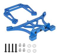 ShareGoo - Soportes de torre de choque delantero y trasero de metal, parte mejorada de 3638 3639, compatible con Traxxas Slash 2WD Rustler VXL Bandit, Ford F-150 Raptor 1/10 RC Car (azul)