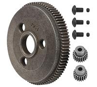 ShareGoo Steel 48P 86T Spur Gear & 19T 21T piñones engranaje motor juego compatible con 1/10 Traxxas Slash 2WD Rustler 2WD Stampede 2WD RC Car Upgrade Parts