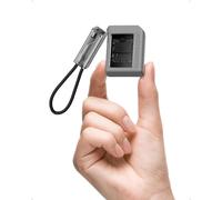 SHARGE Disk M.2 NVMe Carcasa SSD USB C 3.2 Gen2 10 Gbps M y SSD Tamaño 2230 | Carcasa SSD NVMe USB-C 3.2 Gen2 10Gbps para SSD M-Key 2230, Compatible con PS5 y Cámaras, Amarillo