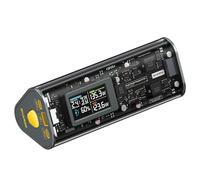 SHARGEEK 170 Powerbank USB C, Ladegerät Tragbar 24000mAh mit Smart Display, Akkupack Transparenter Wasserdicht 3 Anschlüsse für MacBook Pro, iPhone 16/15/14/13, Schnelllade Power Bank