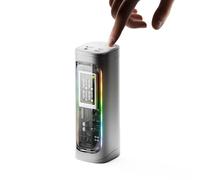 Shargeek 300 Batería Externa 4000mAh*6, Cargador portátil para portátil de 140W PD3.1 con 2 USB-C, 1 USB-A y Salida DC, batería Transparente de Carga rápida para MacBook Pro, iPhone, Starlink