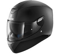 Shark 2250_24746 Cascos de Motocicleta D-SKWAL Blank Matt KMA-XL, Hombre, Negro
