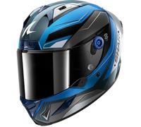 SHARK Casco integral Aeron Mekarium Plata/Azul Talla XL (61/62) Unisex