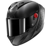 Shark Aeron Speed Tech Carbon Casco, negro-gris, tamaño M para Hombres