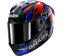 Shark Aeron Zarco GP De France, casco integral XS female Carbono/Azul/Rojo/Plata