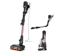 Shark Aspiradora con cable, Anti Hair Wrap y DuoClean, flexible para limpiar bajo muebles, minicepillo para pelo de mascota, boquilla estrecha, boquilla para tapicería, rosa dorado/negro HZ500EUT