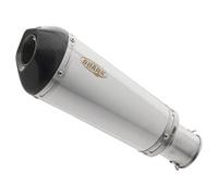 Shark Auspuff Silenciador SHARK DSX-7 acero inoxidable cepillado con tapa de extremo de carbono