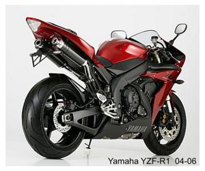 Shark Auspuff TRACK sistema completo 4-2 CB YZF-R1 04-06