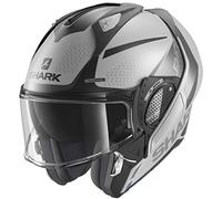 Shark Evo-GT Encke Matt Casco, negro-gris, tamaño XS para Hombres