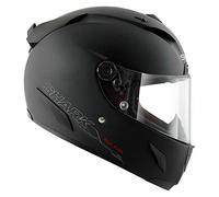 SHARK Casco de Moto Race-R Pro Blank Mat, Color Negro, Talla L