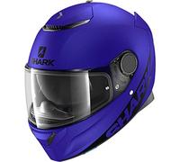 SHARK, Casco de moto Spartan azul mate, S