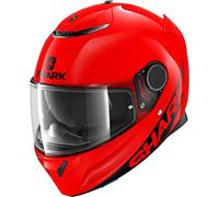 SHARK, Casco de moto Spartan Rojo, XS