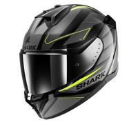 Shark, Casco Integral Moto D-SKWAL 3 SIZLER Black Anthracite Yellow KAY, XL