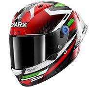 Shark, Casco Moto Integral AERON GP FIM FIRSTLAP Carbon Red Green DRG, XL