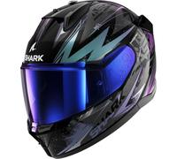 SHARK, Casco Moto Integral D-SKWAL 3 Blast-R Black/Blue/Purple KGX, S