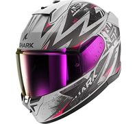 Shark, Casco Moto Integral D-SKWAL 3 Blast-R Matt Grey / Purple SVK, XS