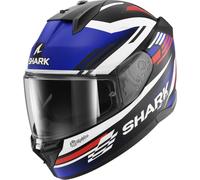 SHARK, Casco Moto Integral D-SKWAL 3 FIRSTLAP Black Blue Red KBR, L