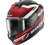 SHARK, Casco Moto Integral D-SKWAL 3 FIRSTLAP Black Red Green KRG, XS