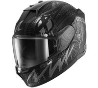 Shark D-Skwal 3 Shiever, casco integral XS female Mate Negro/Gris