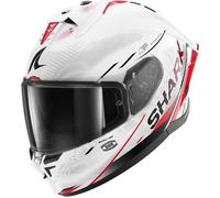 SHARK, Casco Moto Integral SKWAL CUP SPEED-TECH White Red Black WRK, M