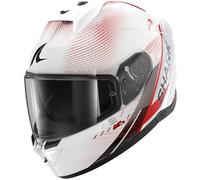 SHARK, Casco Moto Integral SKWAL i3 SPEED-TECH White Red Black WRK, M