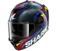 SHARK, Casco Moto Integral SPARTAN GT PRO CARBON SPEED-VIB Carbon Blue Red DBR, L