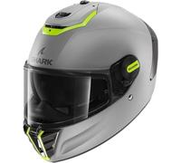 Shark Spartan RS Blank Casco, plata/amarillo, Talla XL (61/62)