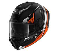 Casco Shark Spartan RS Byrhon Mate Mate-Negro-gris-naranja M