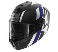 SHARK, Casco Moto Integral Spartan RS Carbon Shawn Blue / Grey DBS, M