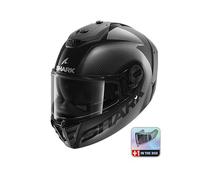 Shark Spartan RS Carbon Skin 24 Casco, negro/gris, Talla XXL (63/64)