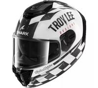 Shark, Casco Moto Integral SPARTAN RS RACESHOP x TROY LEE DESIGNS White Black Red, M