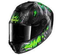 SHARK, Casco Moto Integral SPARTAN RS SHAYTAN Black/Green KGA, L