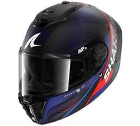 Shark Spartan RS Speed Tech Casco, negro mate/rojo/azul, Talla XL (61/62)