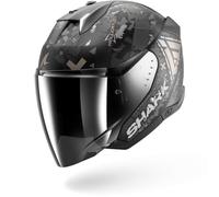 Shark, Casco Moto Jet SKWAL i3 JET HELLCAT Black Chrome Anthracite KUA, XS